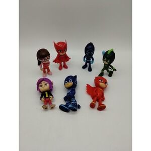 Just Play PJ Masks 3.5" Action Figures Lot Of 7